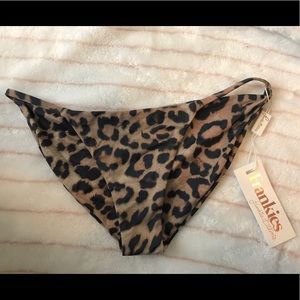 Frankies Ashley leopard bikini bottom